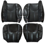 DURAFORCE For 2003 2004-2006 Chevy Silverado Tahoe Driver & Passenger Leather Seat Cover