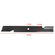DURAFORCE 3PK Replacement Blade for 61" Ferris 5101755S, 5101755SYP, 5101755AYP