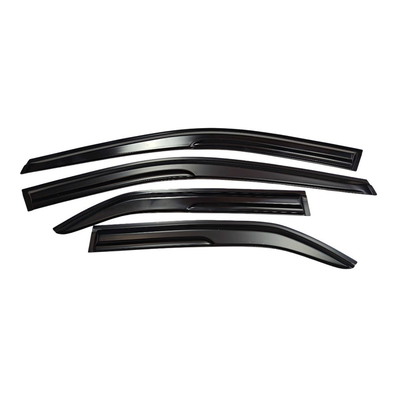 DURAFORCE Window Visors Rain Guards For 2012-2017 Toyota Camry 3D Wavy M Style Ş