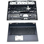 DURAFORCE Blue Palmrest Full Colorful Backlit Keyboard For MSI 9S7-17K314 GE76 Raider 11UG