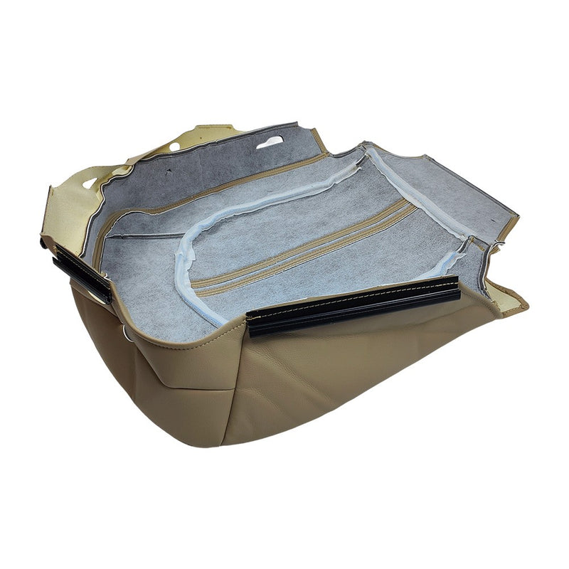 DURAFORCE For 2008 2009 2010 - 2013 Cadillac CTS Driver Side Bottom Leather Seat Cover Tan