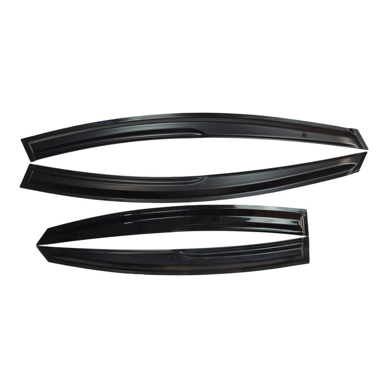 DURAFORCE New M Style Window Visors Rain Guards Deflector For 2011-2014 Hyundai Sonata