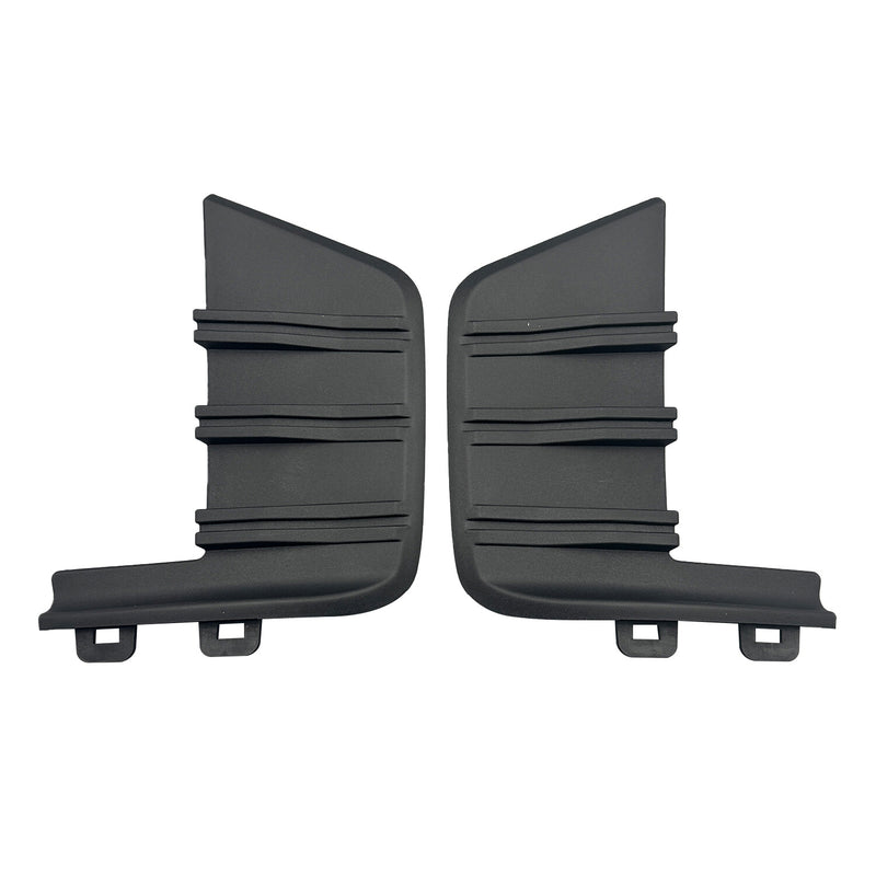 DURAFORCE 2PCS Front Bumper Cover Trim Molding Fit For 2019 2020-2022 Chevy Silverado 1500