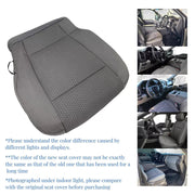 DURAFORCE Front Driver Bottom Cloth Seat Cover For 2017-2021 Ford F250 F350 F450 F550