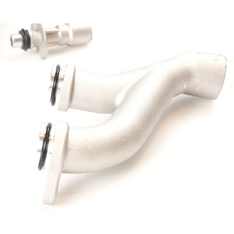 DURAFORCE Fit For Jaguar Land Rover 3.0L 5.0L Oil cool Upgraded Metal Coolant Outlet Pipes