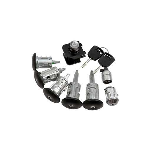 DURAFORCE Car Door Cylinder Lock Set of 8 pcs,Front and Rear Driver Door Lock Switches