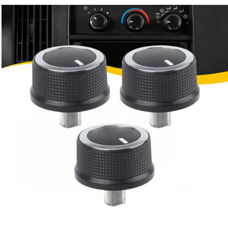 DURAFORCE 3 x A/C Heater TEMP CONTROL KNOB For 08-17 Chevrolet Express Van Savana 84793085