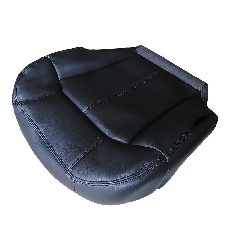 DURAFORCE For 1999- 02 Chevy Silverado 1500 2500 Driver Side Leather Seat Cover Dark Gray