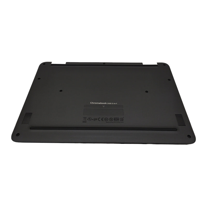 DURAFORCE Lower Bottom Base Case Cover For Dell Chromebook 3100 2-in-1 PPWP2 0PPWP2 Black
