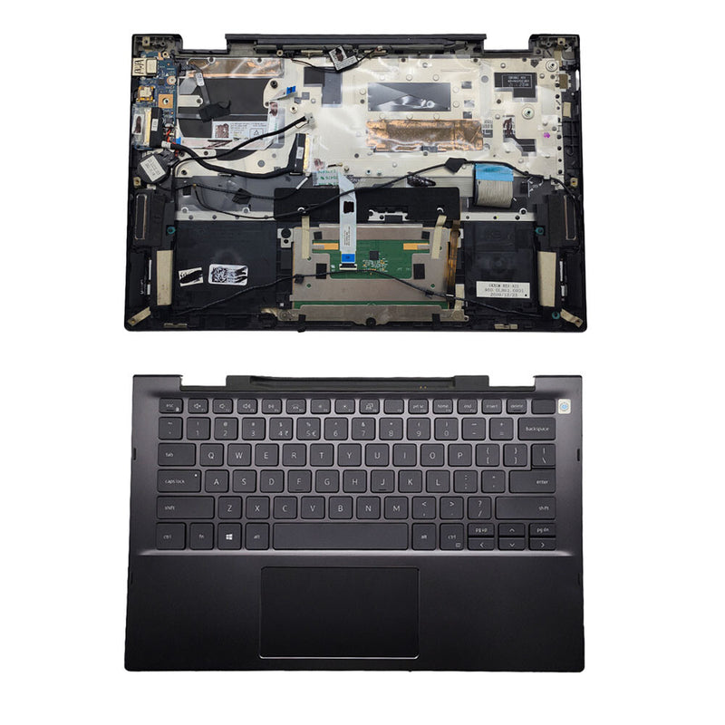 DURAFORCE For Dell Inspiron 7306 2-in-1 Palmrest Backlit Keyboard Touchpad 6KXGM 13.3" US