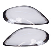 DURAFORCE For 2014-2016 Porsche Boxster Cayman 981 Headlight Lens Cover Shell Left + Right