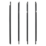 DURAFORCE New WCO09 4PCS Door Belt Weather Strip Molding Seal For 2003-2008 Toyota Corolla