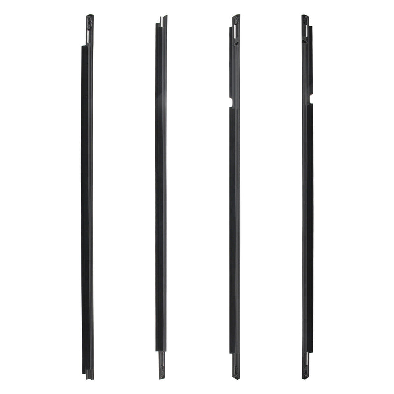 DURAFORCE New WCO09 4PCS Door Belt Weather Strip Molding Seal For 2003-2008 Toyota Corolla