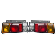 DURAFORCE For 1987-2019 Isuzu NPR NQR NRR FSR FR Rear Tail Lights Tail Lamps Left & Right