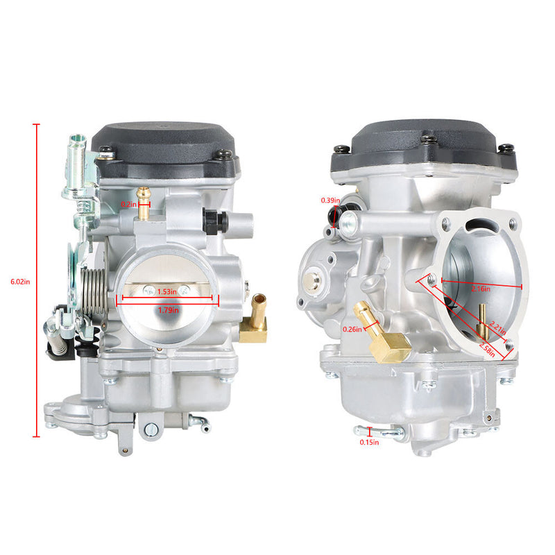 DURAFORCE Carburetor for Glide Sportster 40mm CV 40 XL883 27490-04 Carb