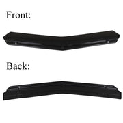 DURAFORCE For Chrysler 300C SRT Glossy Black Front Bumper Lip Spoiler Splitter Body Kit