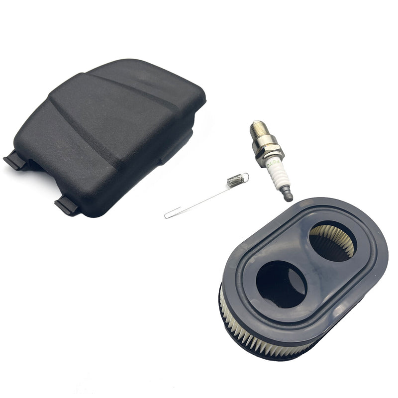 DURAFORCE Air Filter and Filter Cover replaces 595661 For Briggs & Stratton 798452 595658