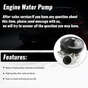 DURAFORCE Engine Water Pump for Land Rover Range Rover 2010-2021 Discovery Jaguar F-Type