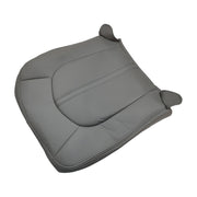 DURAFORCE Front Driver Bottom Top Leather Seat Cover Gray For 2008 - 2013 Cadillac CTS