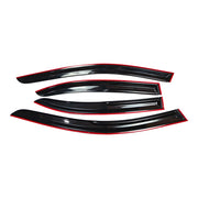 DURAFORCE For Volkswagen VW Jetta 2011-2018 Side Window Vent Visor Rain Deflector Guard