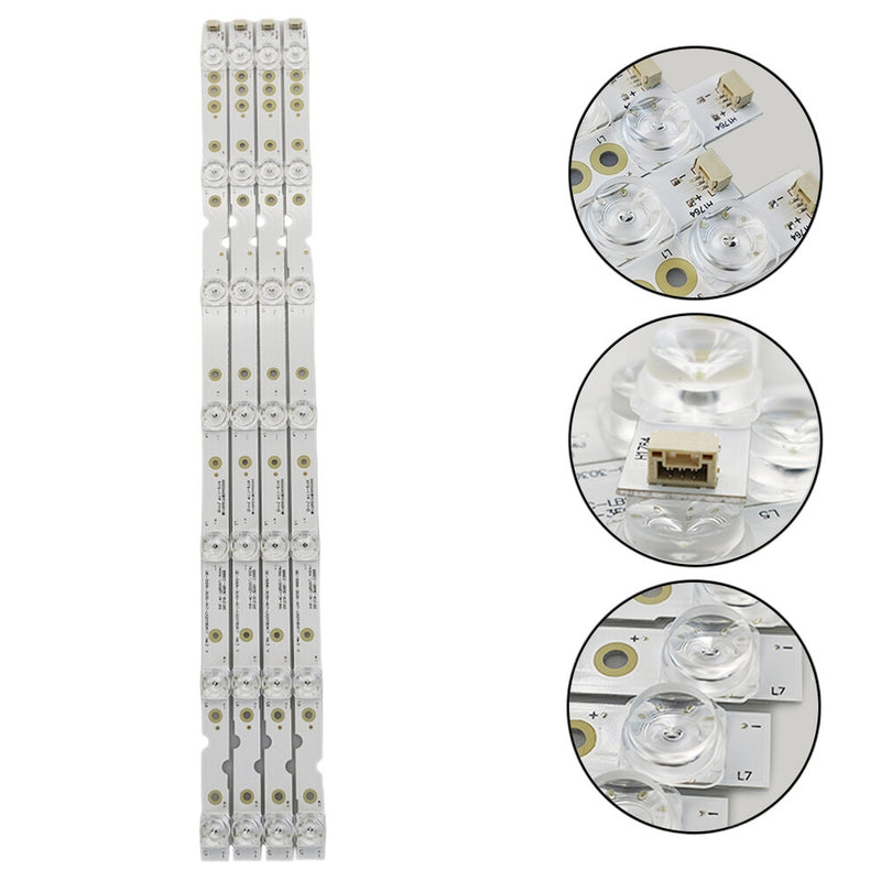 DURAFORCE LED Strips For TCL D50A360 D50A730U 50S421LFAA 50S425KEBA TCL-GIC-50D6-3030-4X7
