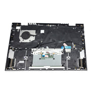 DURAFORCE For Dell Inspiron 5410 7415 2-in-1 Palmrest Backlit US Keyboard Touchpad 04GR69