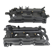DURAFORCE 2PCS LH & RH Valve Cover Set w/ Gasket & Bolts & Cap For 2011-2012 Infiniti G25