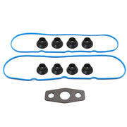 DURAFORCE For Chevy GMC 4.8/5.3/6.0/6.2/7.0L Valve Cover Graphite Gasket Set Grommets Kit