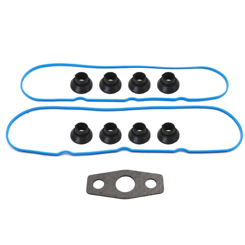 DURAFORCE For Chevy GMC 4.8/5.3/6.0/6.2/7.0L Valve Cover Graphite Gasket Set Grommets Kit