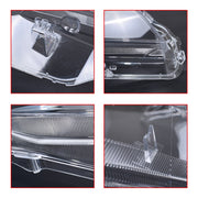 DURAFORCE For Lexus GX460 2010-2013 A Pair Left & Right Headlight Lens Cover+Sealant Glue