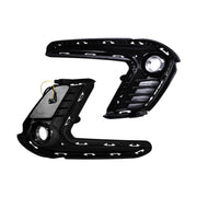 DURAFORCE LED Sequential Turn Signal DRL Fog Lights w/Hole for 2016-18 for Hyundai Elantra