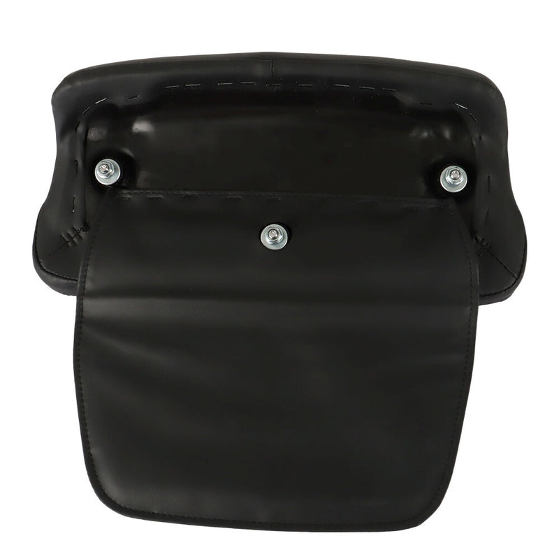 DURAFORCE Backrest Pad Red Stitching For Glide Street Road Glide Road King 2009-UP USA