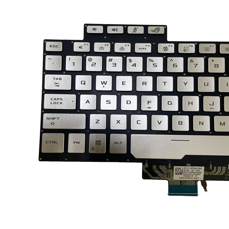 DURAFORCE New For ASUS ROG Zephyrus G14 GA401 GA401U with Backlit US Keyboard 2019-2021
