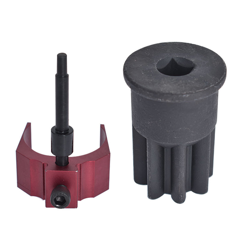 DURAFORCE Injector Height Tool & Engine Barring Socket for Caterpillar 3406E C-15 C-16
