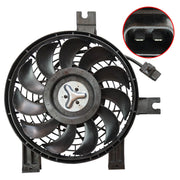 DURAFORCE For Lexus LX470 1998-2002 V8 4.7L A/C Condenser Cooling Fan with Shroud Assembly