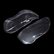 DURAFORCE Left Right Clear Headlight Headlamp Lens Cover For BMW 7 Series E65 E66 2002-05