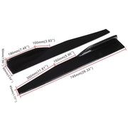 DURAFORCE For Mazda 2 3 6 Front Rear Bumper Lip Spoiler Splitter Body Kit Side Skirt