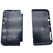 DURAFORCE Black Housing Shell Front Back Case Top+ Bottom Cover For New Nintendo 3DS LL