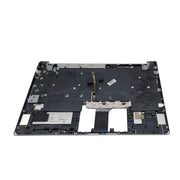 DURAFORCE Silver Palmrest w/FRP Backlit Keyboard M08910-001 For HP Pavilion 15-EH 15-EG US