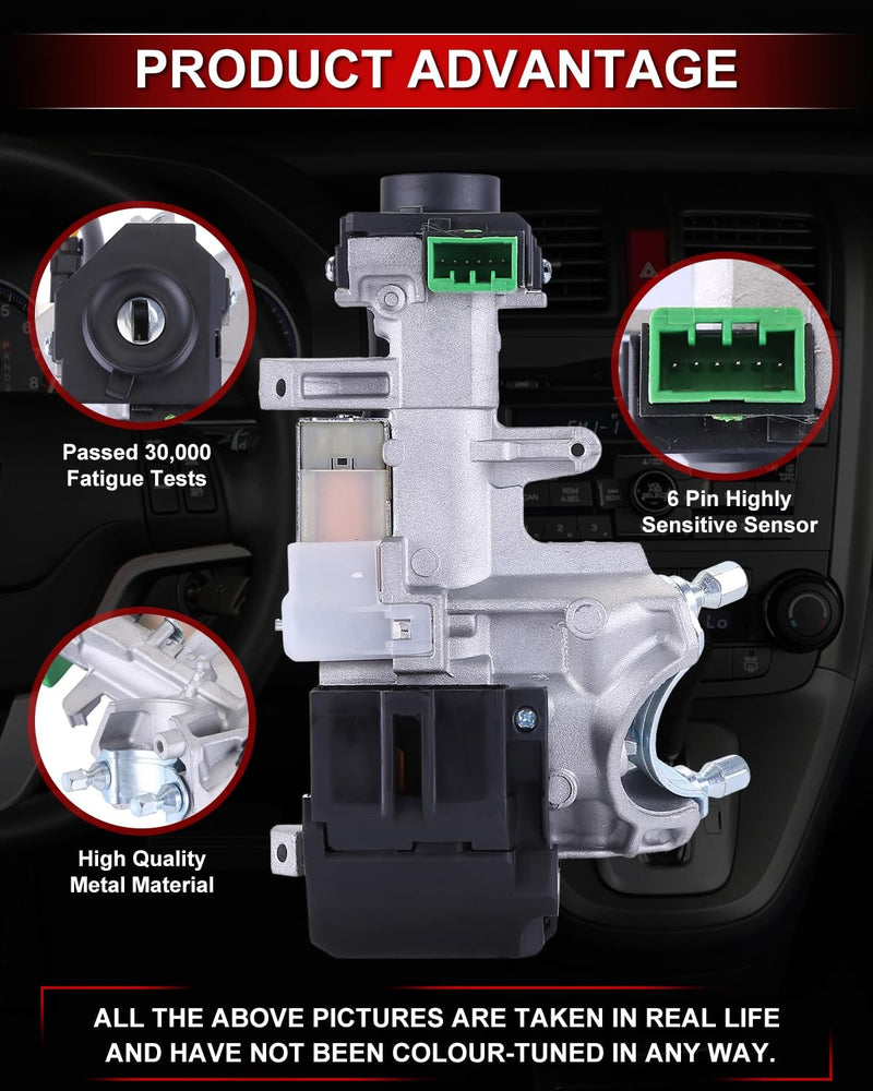 DURAFORCE 72185-S9A-013 Door Striker for Honda CR-V RD5 RD7 2002-2006