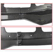 DURAFORCE Carbon Fiber Style M Front Bumper Lip For 2019-22 Bmw G20 3 SERIES 330I M340I