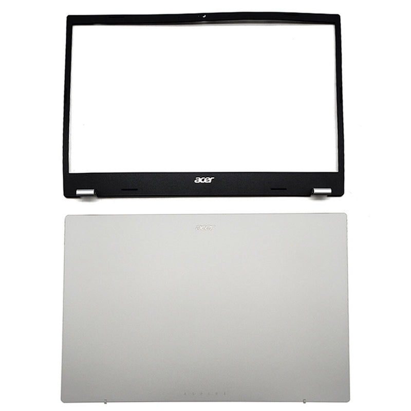 Top Lid Bezel Back Cover Silver for Acer Aspire A31524P 24PT A51558M US
