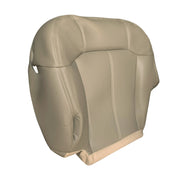 DURAFORCE Driver Bottom Leather Seat Cover Tan For 1999-2002 Chevy Tahoe