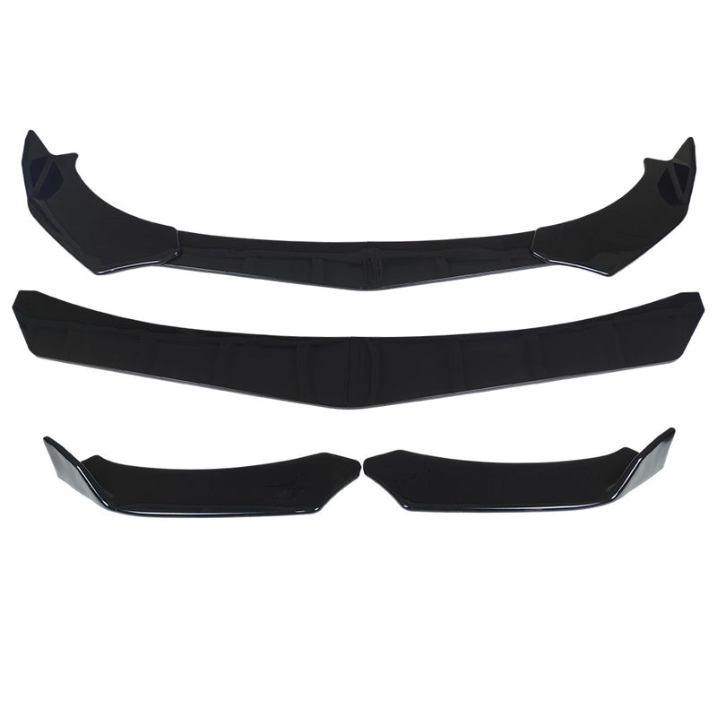 DURAFORCE Front Bumper Lip Spoiler Splitter Body Kit Blk For HONDA ACCORD Coupe Sedan Car