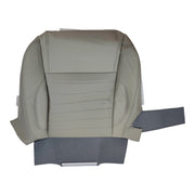 DURAFORCE Driver & Passenger Bottoms Leather Cover Gray For 2010 - 2014 Ford Mustang