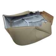 DURAFORCE For 2005-2006 Cadillac Escalade Driver & Passenger Bottom Leather Seat Cover Tan