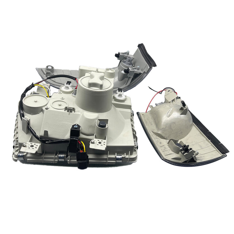 DURAFORCE LH Headlight w/ Corner Lamp & Marker Light For Mitsubishi FUSO FE180 FE145 FE140