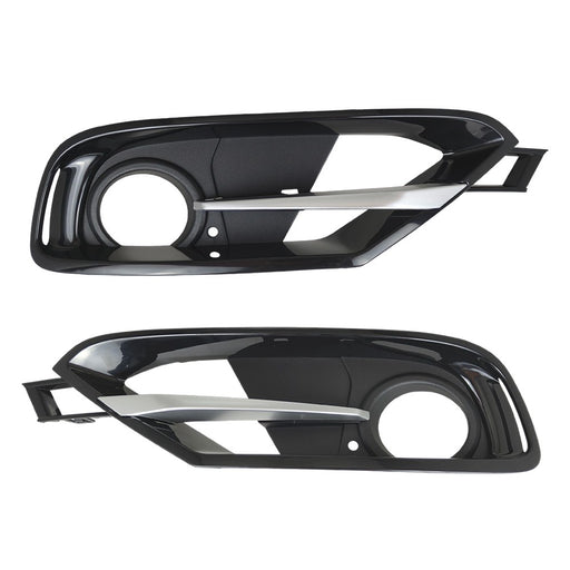 DURAFORCE For BMW 3 Series F30 F31 4pcs Front Bumper Fog Light Lamp Grille Covers Trim