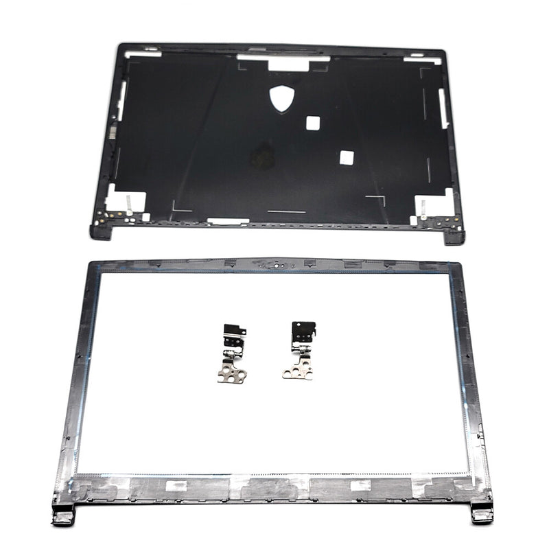 DURAFORCE New For MSI GE63 Raider RGB MS-16P5 Top LCD Back Cover+Front Bezel+Screen Hinges