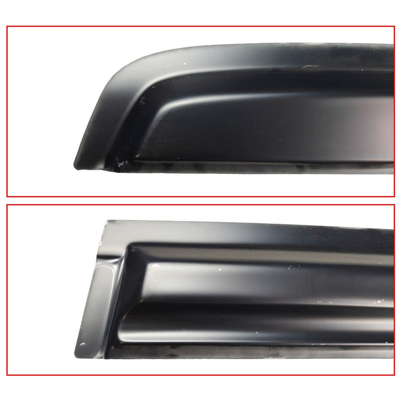 DURAFORCE For 2015-2020 Honda Fit Jazz GK5 3D Wavy Style Window Visors Rain Guards